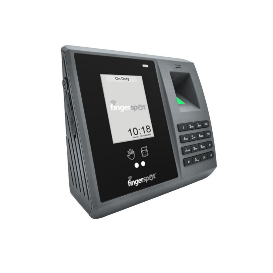 Mesin Absensi Finger and Face FINGERSPOT Revo WFV 208BNC + Geisa + SDK Easylink - depan